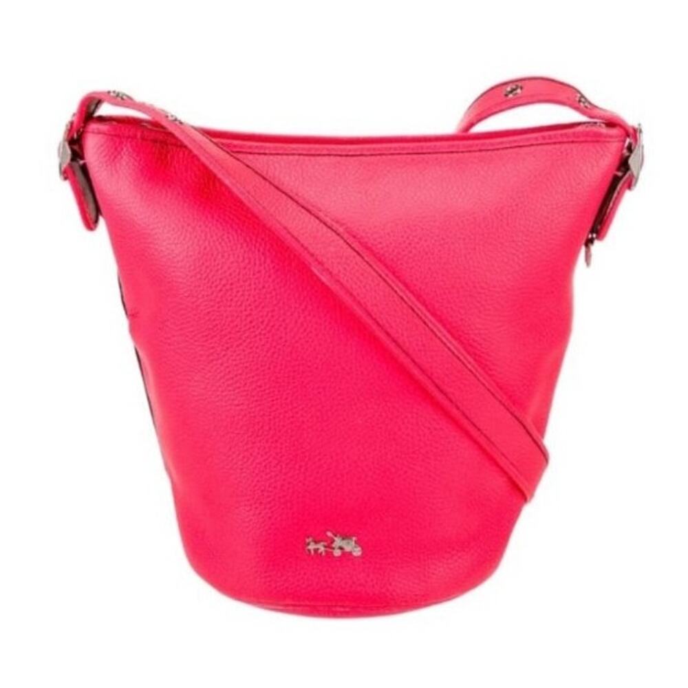 Coach hot neon pink bag